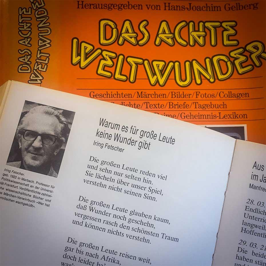 Iring Fetscher Jahrbuch der Kinderliteratur 1979